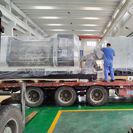ZKX750斜床身铣打机2台发货天津